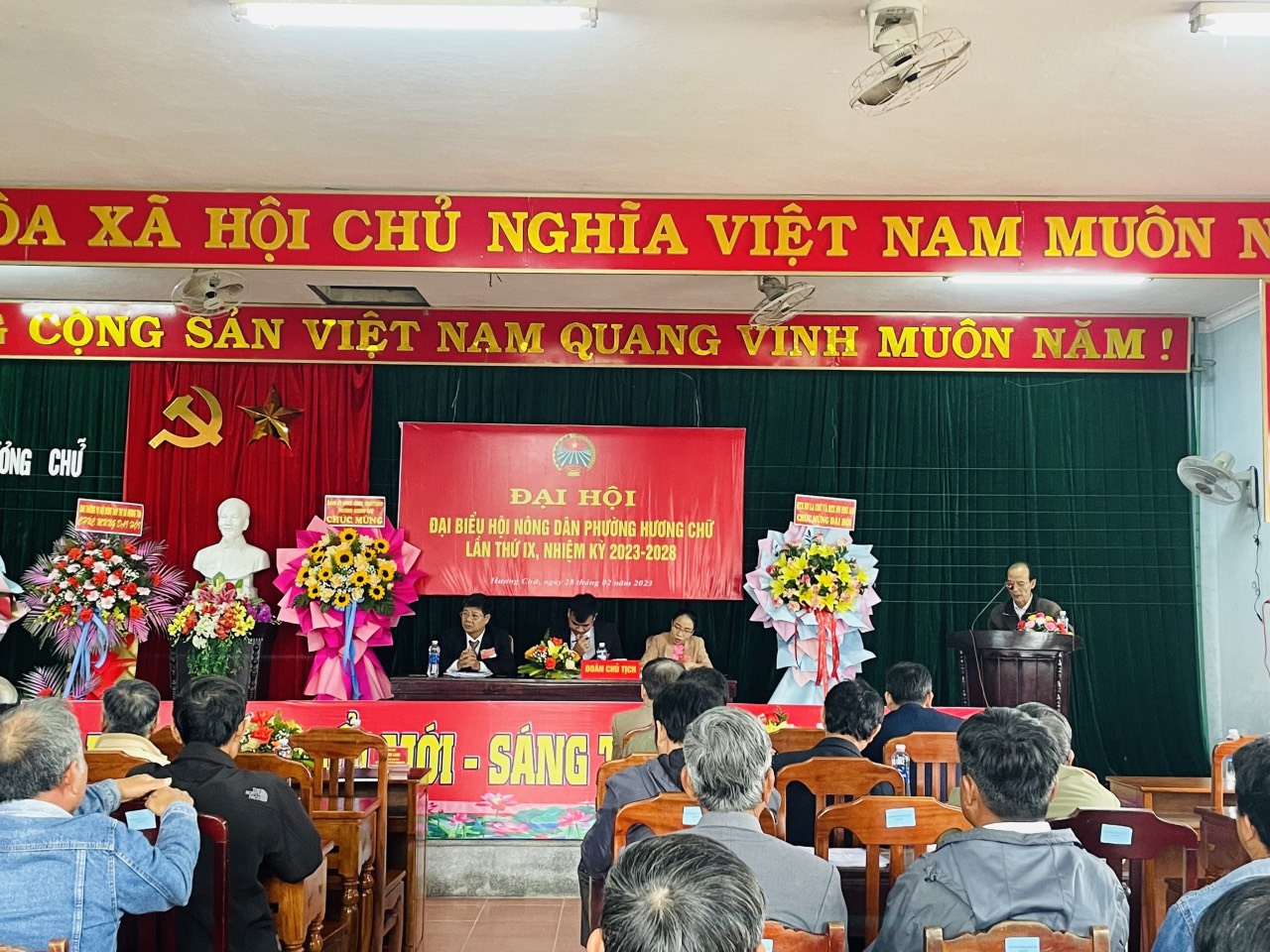 Đại hội Hội Nông dân phường Hương Chữ